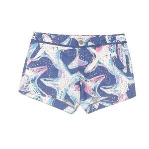 Lilly Pulitzer Women's Starfish Print Blue Vacation Sz 2